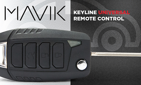 Mavik : the new Keyline universal remote control for vehicles