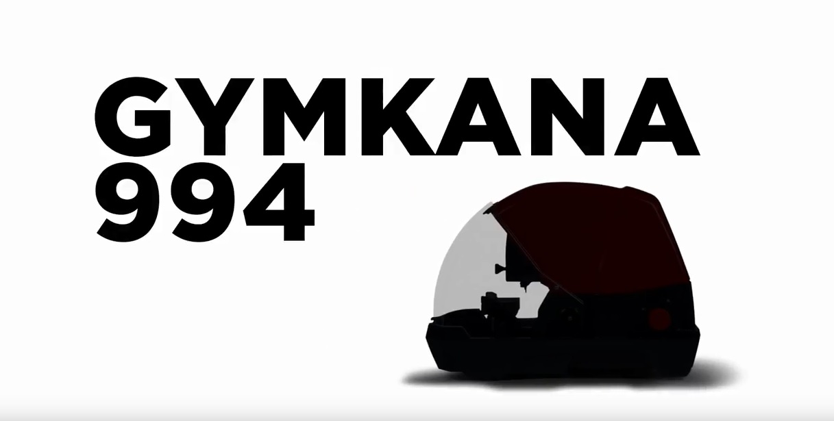 GYMKANA 994, the new automotive electronic key cutting machine.